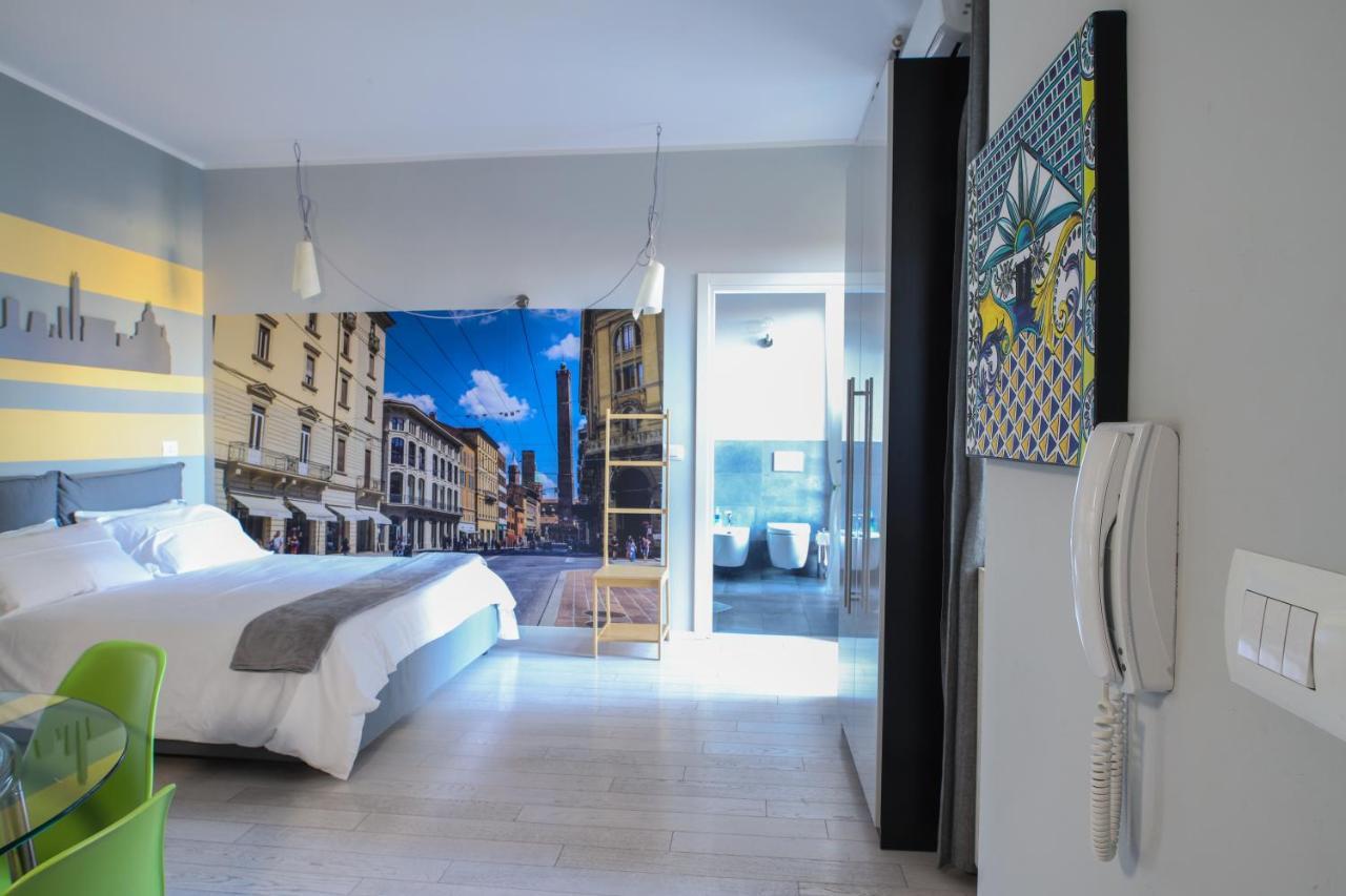 Central Apartment Close To Food And Shopping 博洛尼亚 外观 照片