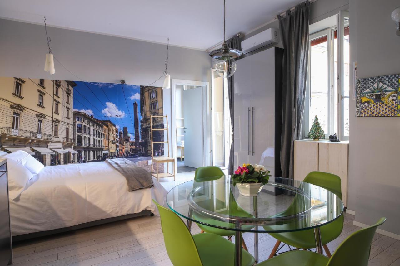 Central Apartment Close To Food And Shopping 博洛尼亚 外观 照片